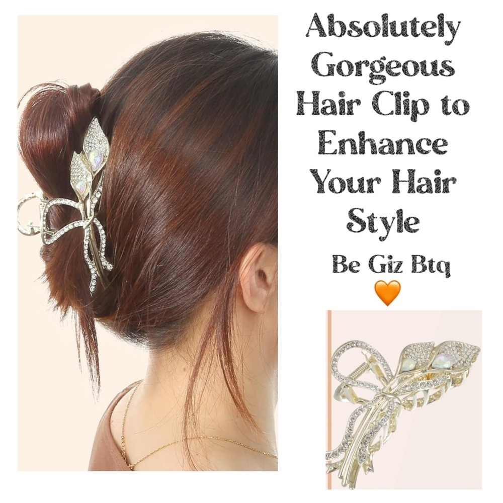 Super Elegant Embellished Hairpin to Enhance your Casual or Night Our Hair look - Picture 3 of 10